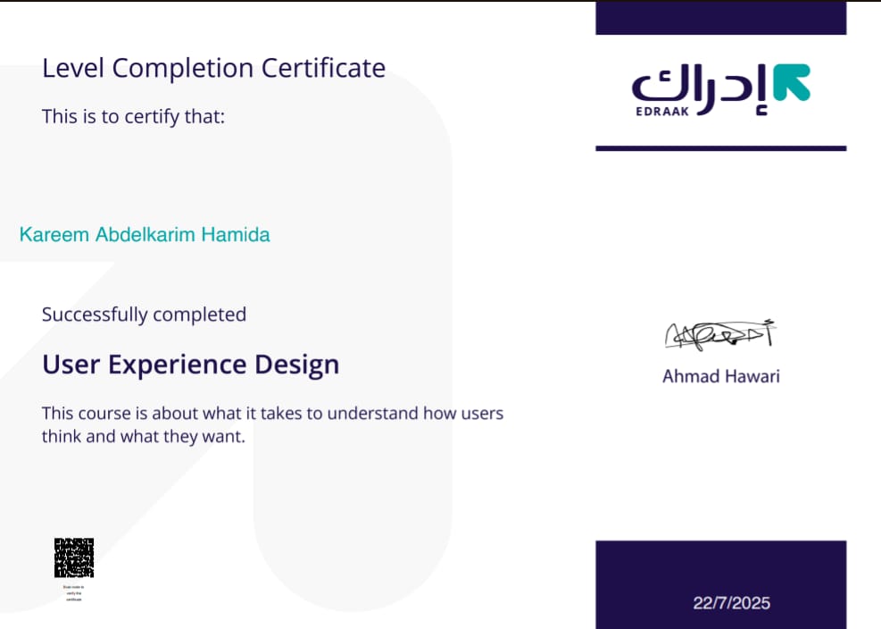 Certificate 3
