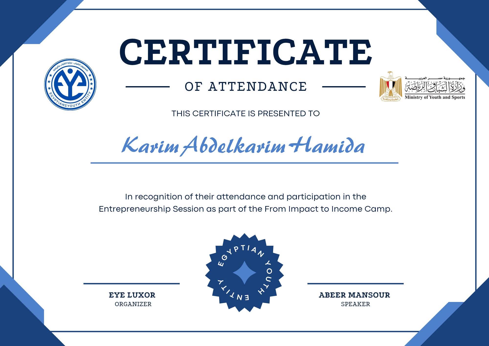 Certificate 5