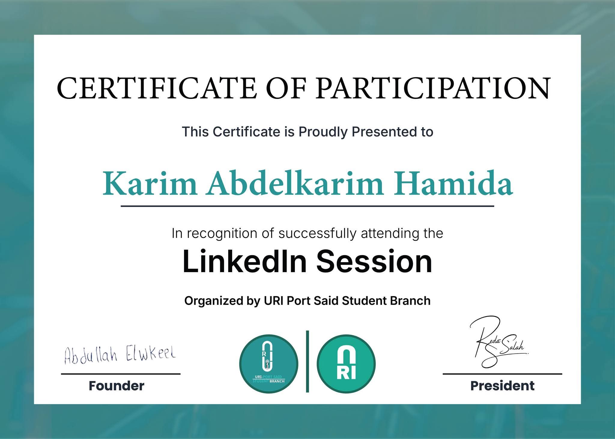 Certificate 6